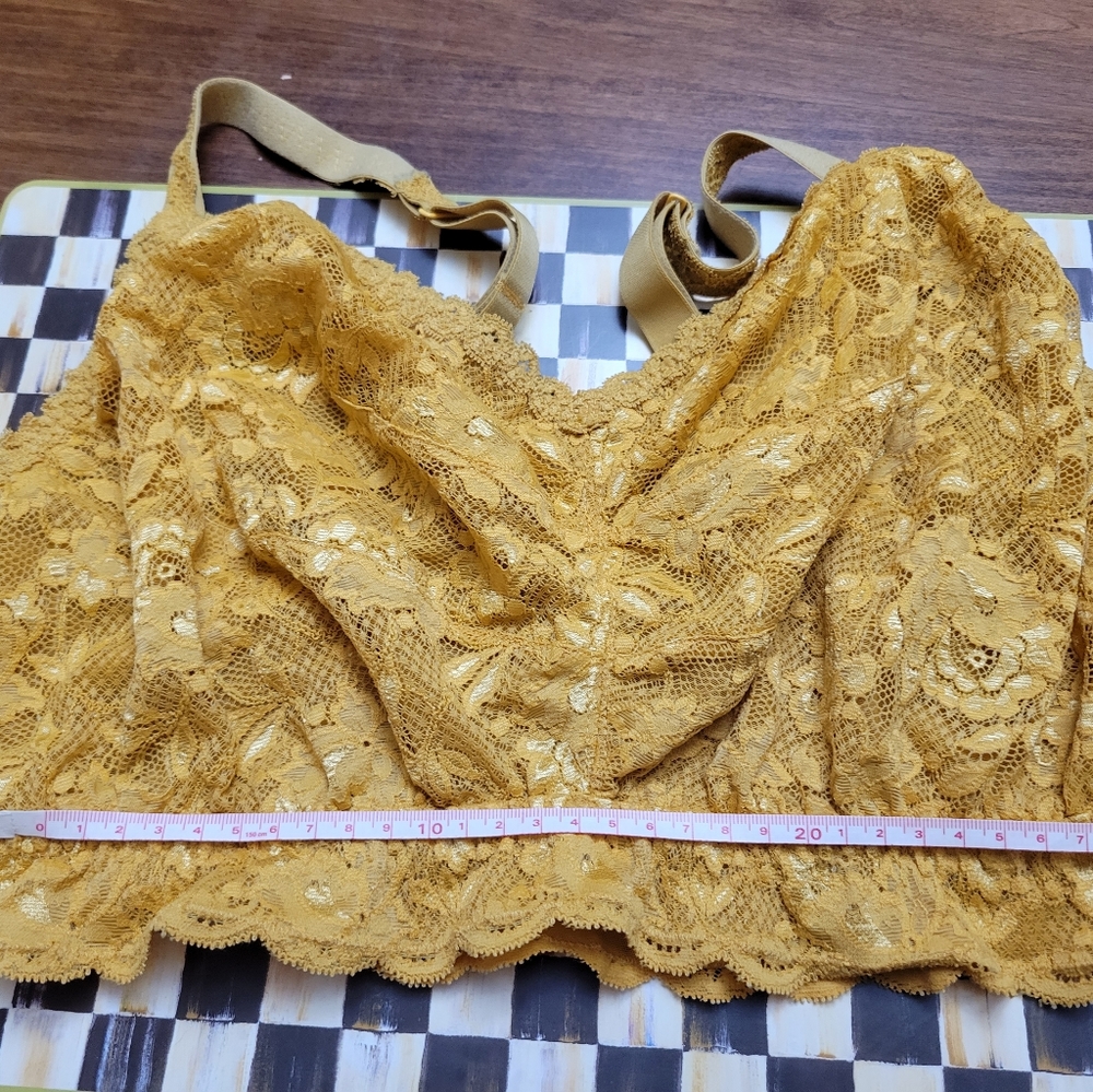 Cosabella Never Say Never 1321 Golden yellow bralette